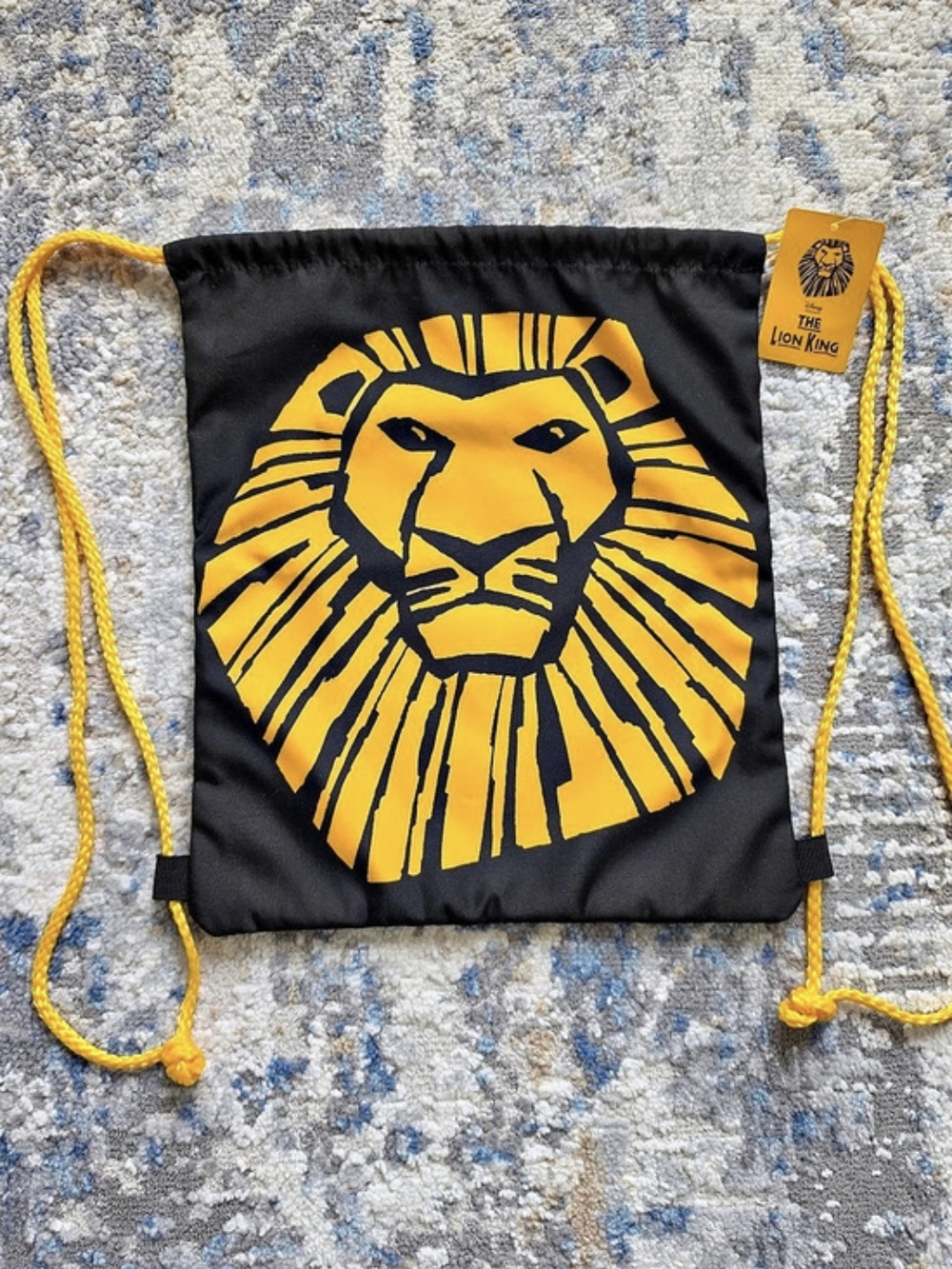 Disney The Lion King Drawstring Cinch Bag NWT